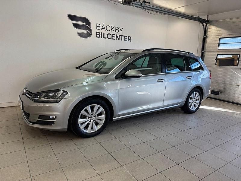 Silver Begagnad 2014 VW Golf VII GT Kombi | 99 800 kr (Superpris) - Bild 1/4
