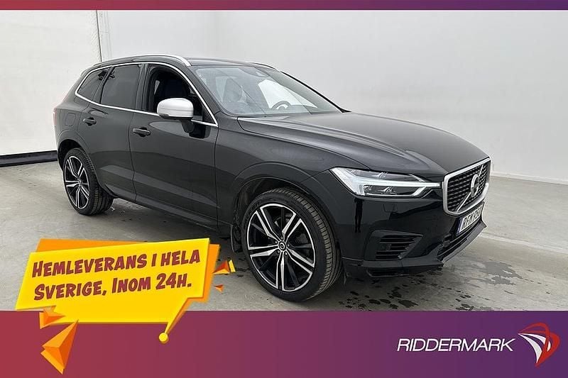 Svart Begagnad 2018 Volvo XC60 R-Design SUV | 389 800 kr (Dyr) - Bild 1/3
