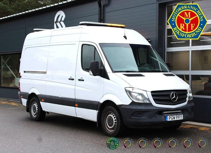 Vit Begagnad 2017 Mercedes 316 Van | 199 900 kr (Bra pris) - Bild 1/4