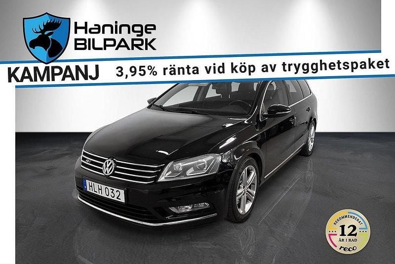 Svart Begagnad 2014 VW Passat R-line Kombi | 119 900 kr (Lite dyr) - Bild 1/2