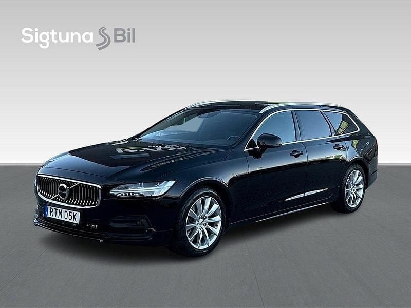 Svart Begagnad 2020 Volvo V90 Momentum Kombi | 314 800 kr (Marknadspris) - Bild 1/3