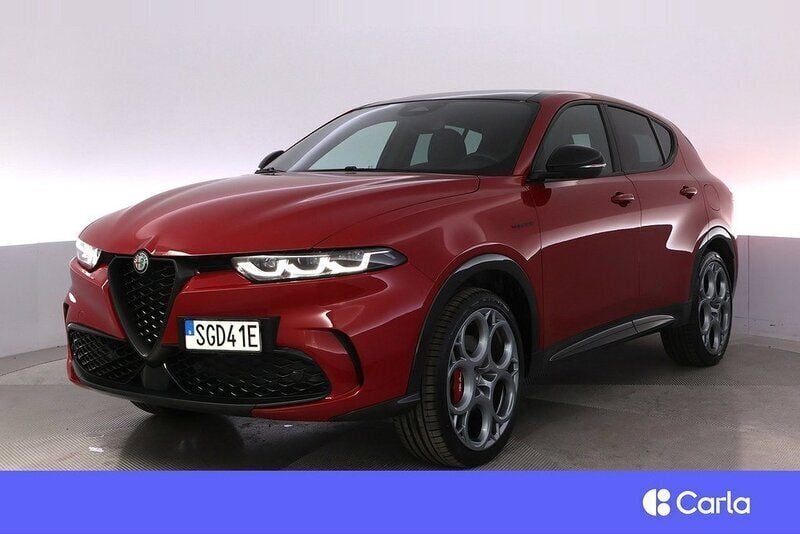 Röd Begagnad 2022 Alfa Romeo Tonale Lusso SUV | 370 900 kr - Bild 1/4