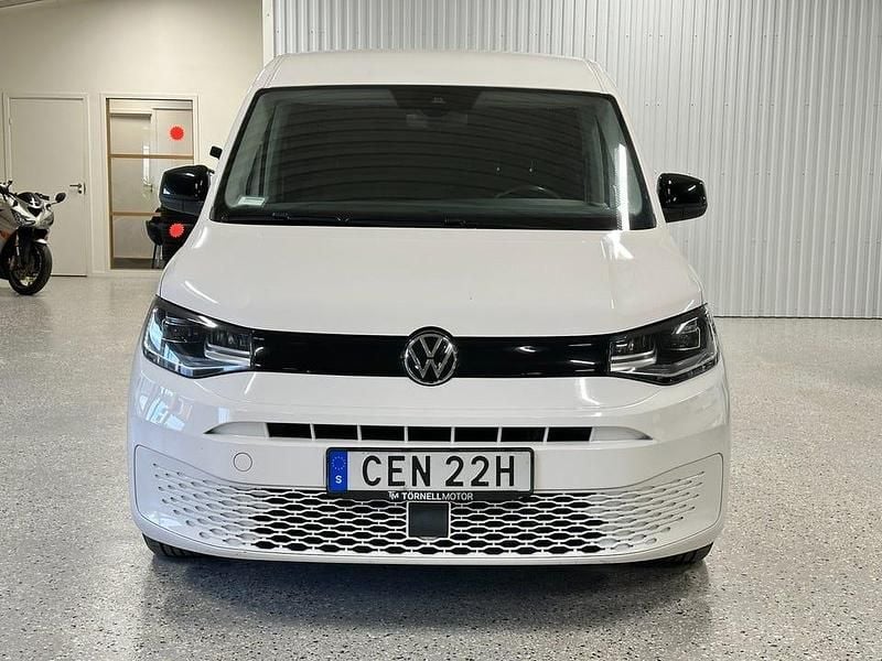 Begagnad VW Caddy 122 HK (89 kW) 2021 Vit Minibuss
