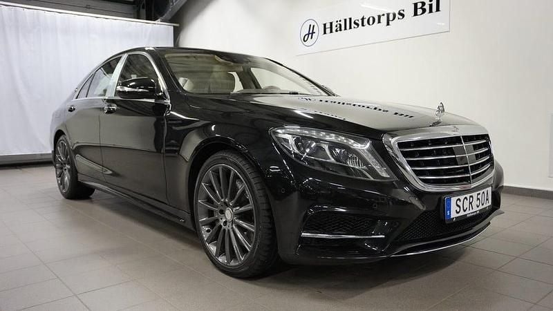 Begagnad Mercedes S500 AMG 456 HK (335 kW) 2014 Svart Sedan