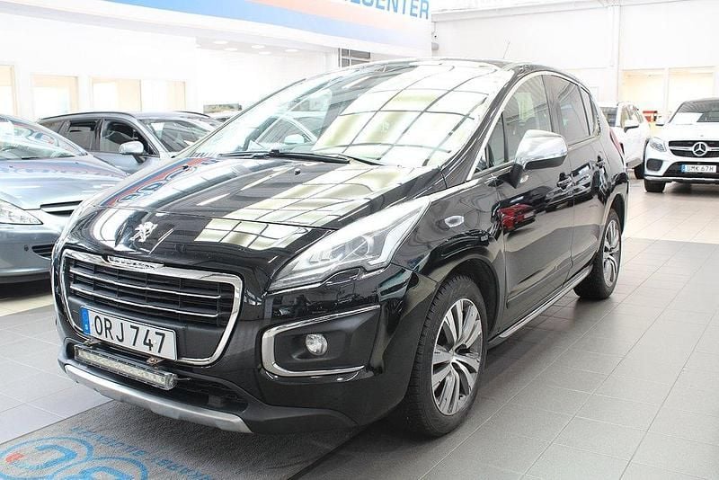 Svart Begagnad 2014 Peugeot 3008 Kombi | 74 900 kr (Marknadspris) - Bild 1/4
