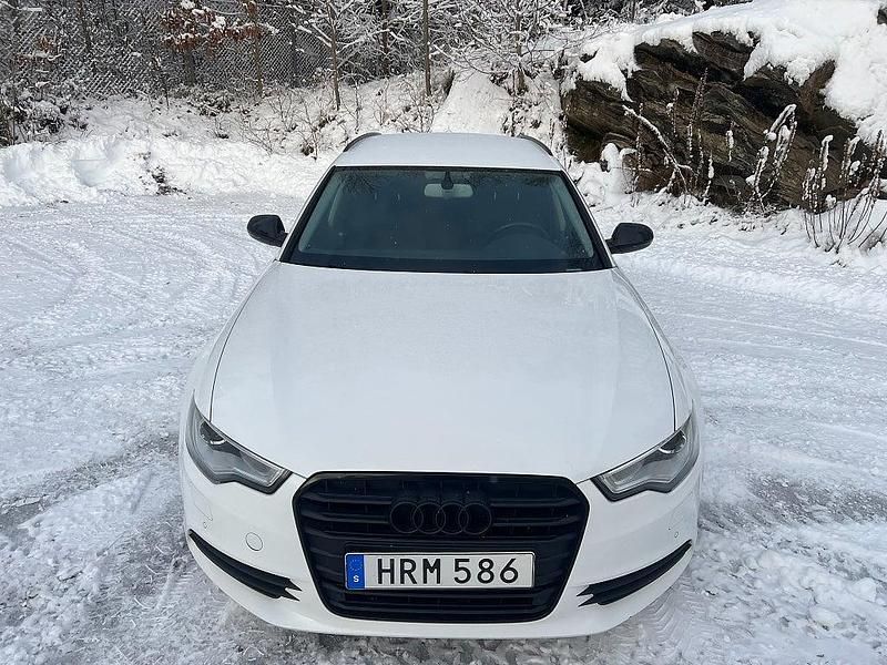 Begagnad Audi A6 Proline 177 HK (130 kW) 2013 Vit Kombi