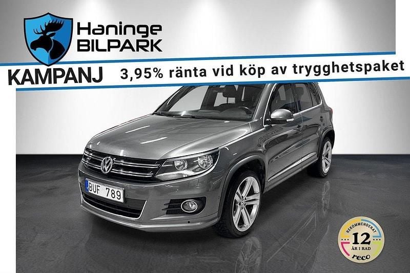 Grå Begagnad 2012 VW Tiguan R-line SUV | 79 900 kr (Bra pris) - Bild 1/4