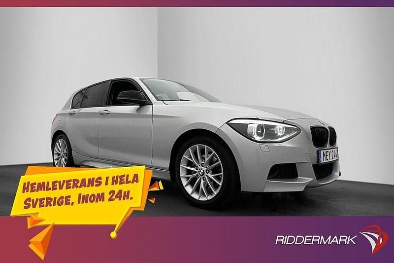 Silver Begagnad 2012 BMW 120 M Sport Halvkombi | 114 900 kr (Marknadspris) - Bild 1/3