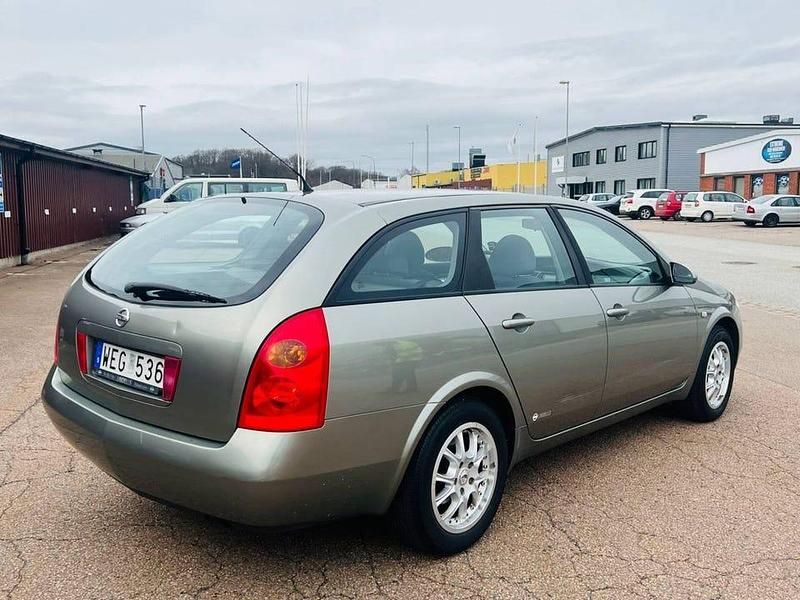 Begagnad Nissan Primera 116 HK (85 kW) 2005 Ljusgrön (lgrön) Kombi
