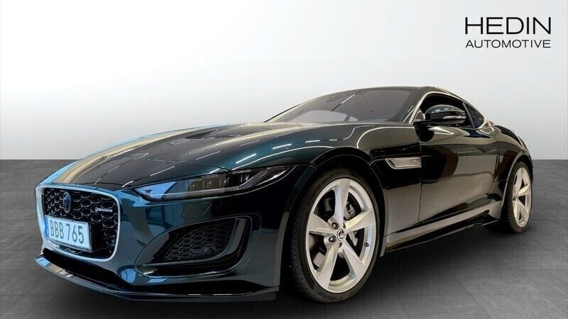 Grön Ny 2024 Jaguar F-Type R-Dynamic Sportkupé | 749 000 kr - Bild 1/4