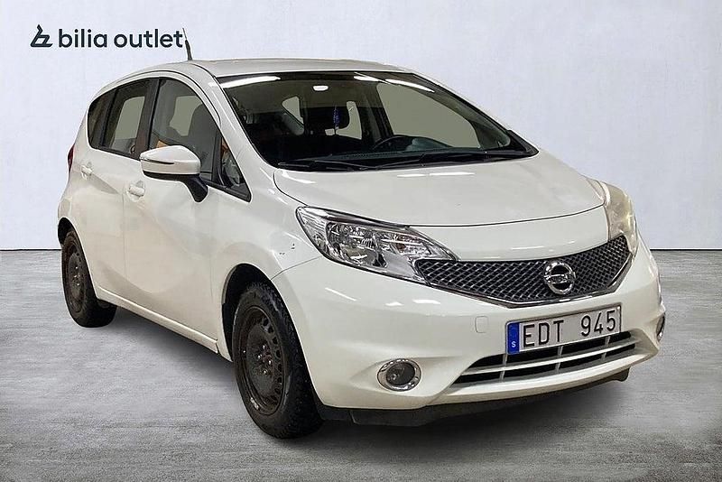 Begagnad Nissan Note 80 HK (58 kW) 2013 Vit Halvkombi