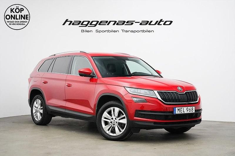 Röd Begagnad 2018 Skoda Kodiaq SUV | 289 000 kr (Bra pris) - Bild 1/4