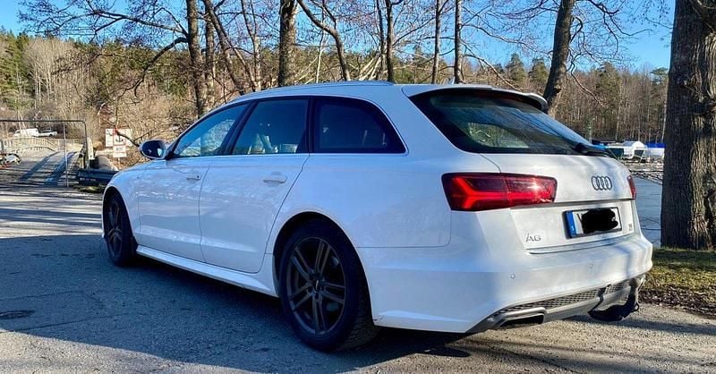 Vit Begagnad 2018 Audi A6 S-Line Kombi | 159 900 kr (Superpris) - Bild 1/3