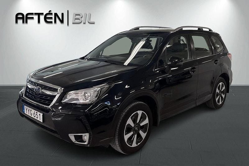 Svart Begagnad 2018 Subaru Forester SUV | 214 900 kr (Bra pris) - Bild 1/3