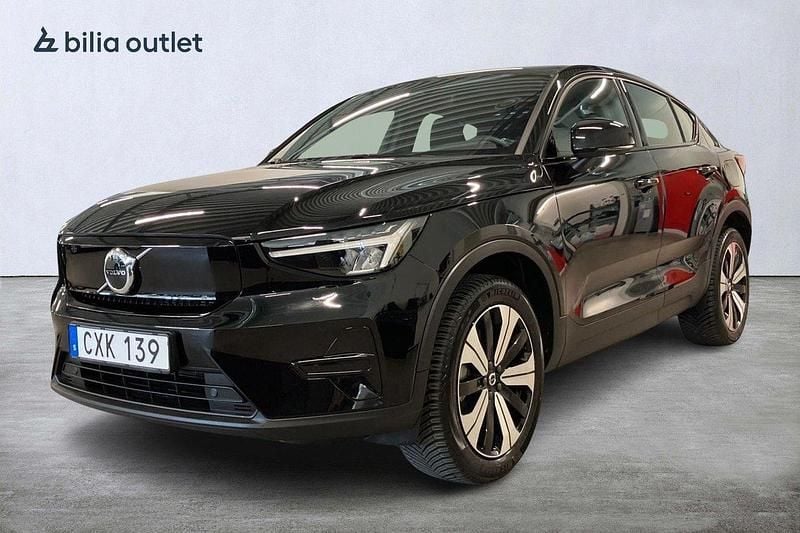 Svart Begagnad 2022 Volvo EC40 Core SUV | 349 000 kr (Bra pris) - Bild 1/4