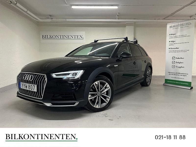 Svart Begagnad 2017 Audi A4 Allroad Design Kombi | 209 800 kr (Marknadspris) - Bild 1/4