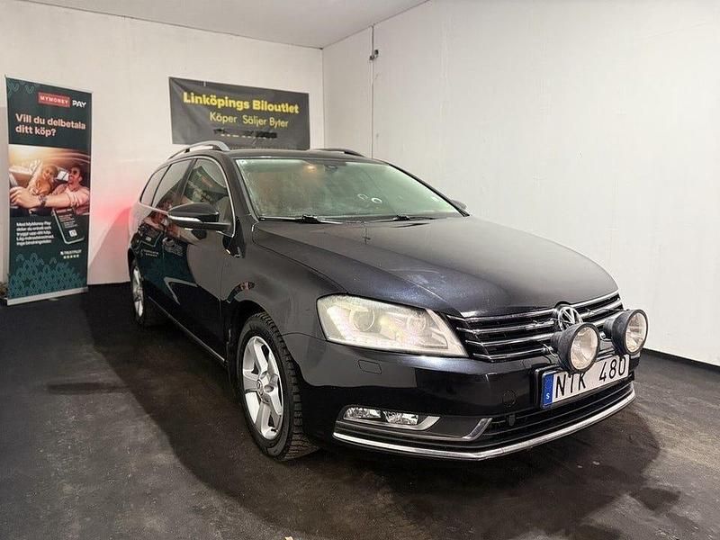 Begagnad VW Passat 150 HK (110 kW) 2011 Svart Kombi