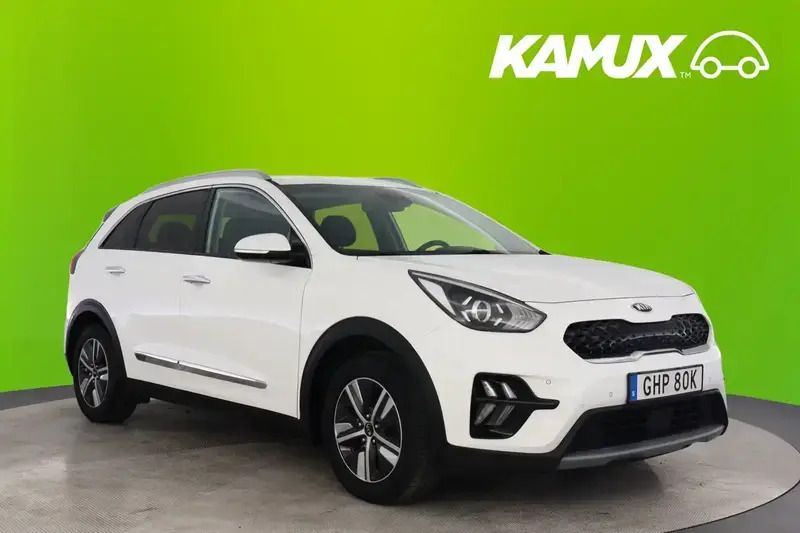 Vit Begagnad 2021 Kia Niro Advance SUV | 198 800 kr (Superpris) - Bild 1/3
