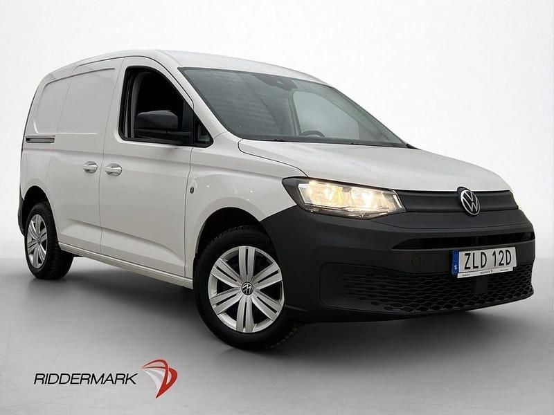 Begagnad VW Caddy 75 HK (55 kW) 2021 Vit Minibuss