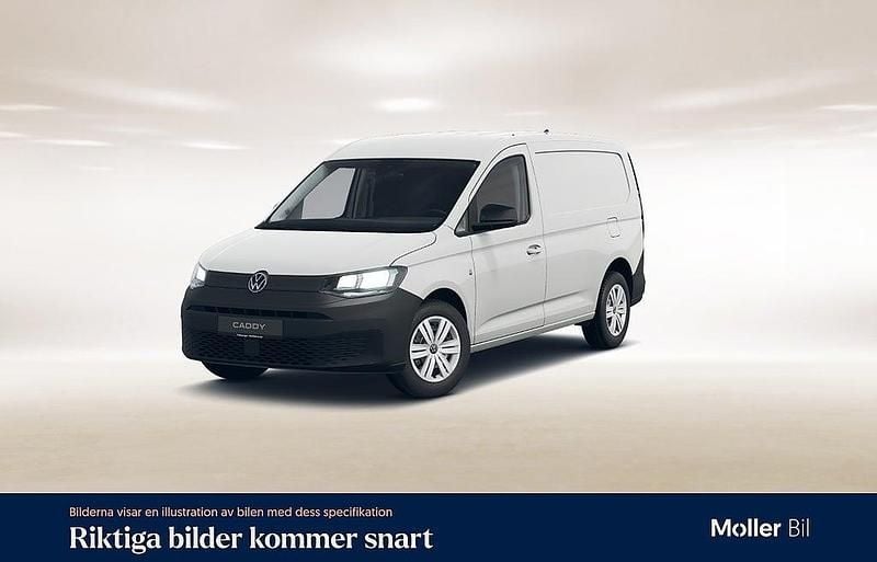 Vit Ny 2025 VW Caddy Maxi Minibuss | 367 500 kr (Superpris) - Bild 1/4