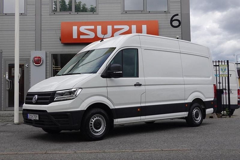Vit Begagnad 2024 VW Crafter Van | 462 375 kr (Superpris) - Bild 1/4