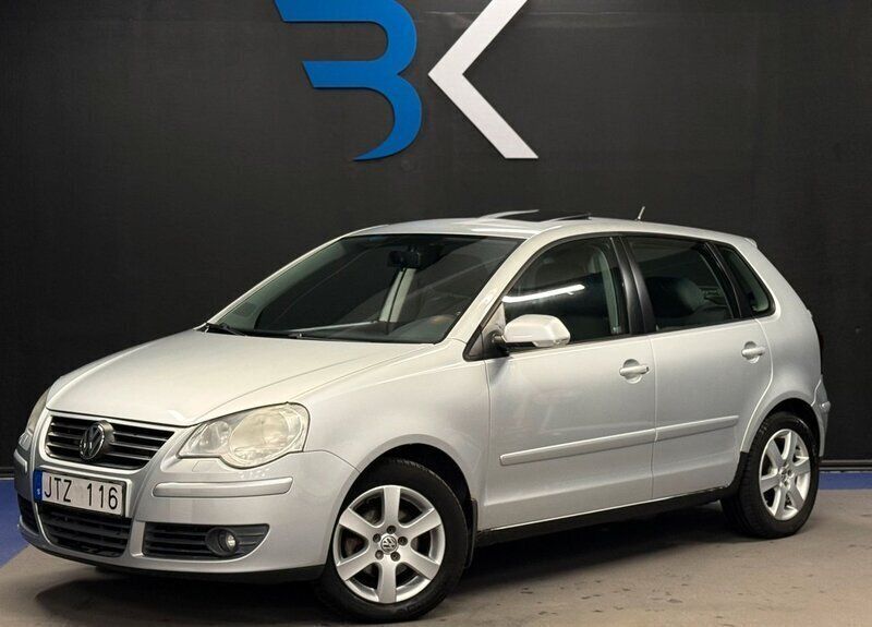 Silver Begagnad 2008 VW Polo Halvkombi | 59 900 kr (Dyr) - Bild 1/4