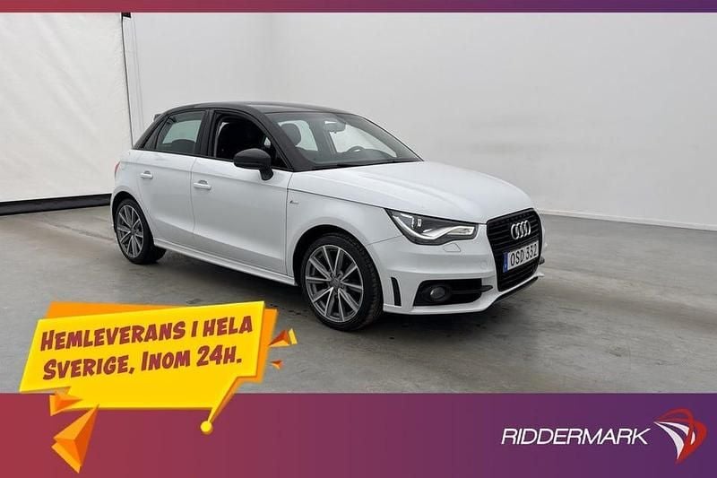Begagnad Audi A1 S-Line 86 HK (63 kW) 2013 Vit Halvkombi