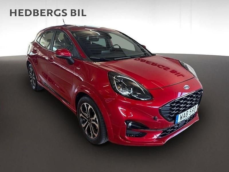 Röd Begagnad 2022 Ford Puma ST-Line SUV | 214 900 kr (Marknadspris) - Bild 1/4