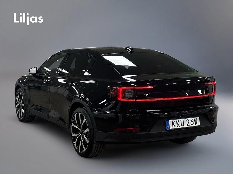Ny Polestar 2 Performance 350 kW (476 HK) 2025 Svart Halvkombi