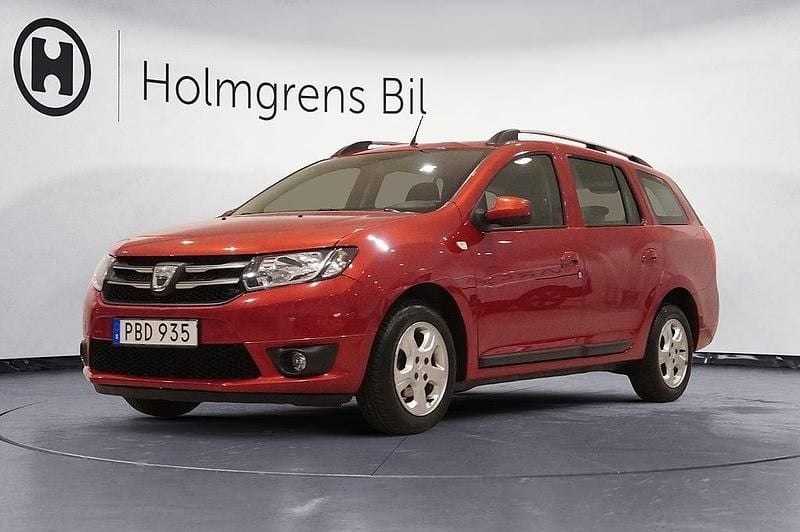 Röd Begagnad 2016 Dacia Logan Kombi | 79 800 kr - Bild 1/4