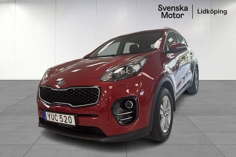 Röd Begagnad 2017 Kia Sportage Advance SUV | 169 000 kr - Bild 1/4