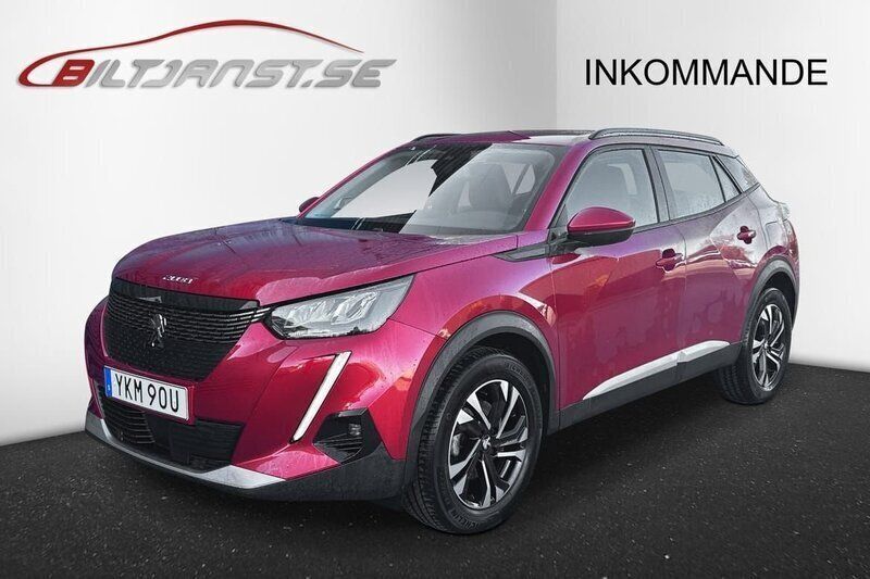Röd Begagnad 2020 Peugeot 2008 Allure SUV | 189 500 kr (Marknadspris) - Bild 1/4