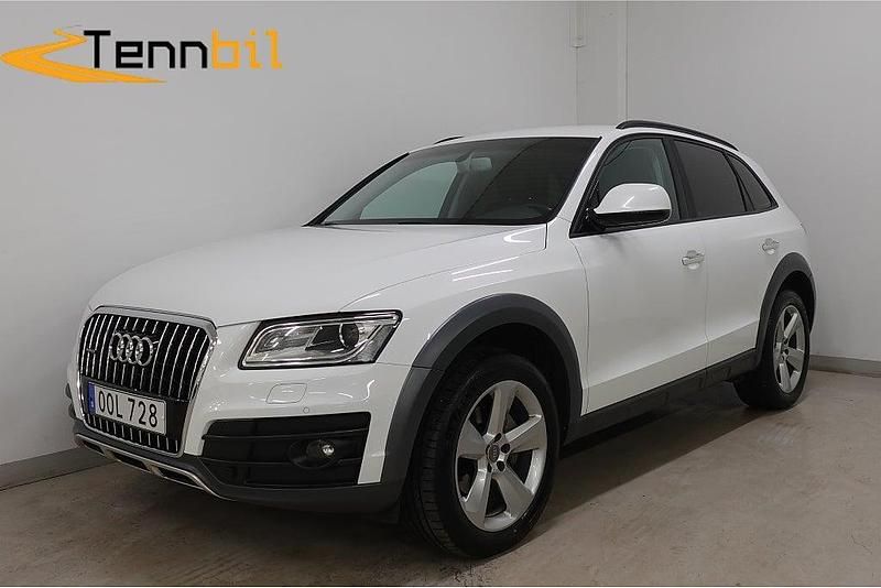 Vit Begagnad 2016 Audi Q5 Design SUV | 199 900 kr (Bra pris) - Bild 1/4