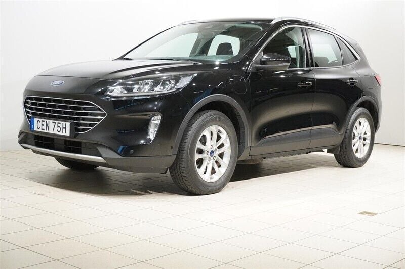Svart Begagnad 2021 Ford Kuga Titanium SUV | 234 800 kr (Bra pris) - Bild 1/4