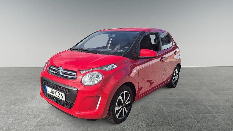 Röd Begagnad 2015 Citroën C1 Halvkombi | 89 900 kr (Marknadspris) - Bild 1/4