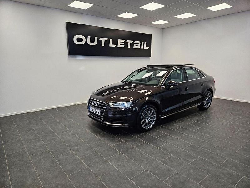 Brun Begagnad 2016 Audi A3 Attraction Sedan | 164 900 kr - Bild 1/4