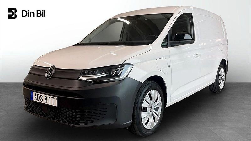 Vit (candyvit) Begagnad 2025 VW Caddy Maxi Minibuss | 499 900 kr - Bild 1/4