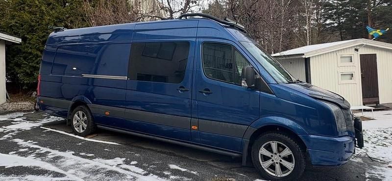 Begagnad VW Crafter 163 HK (119 kW) 2012 Blå metallic Van