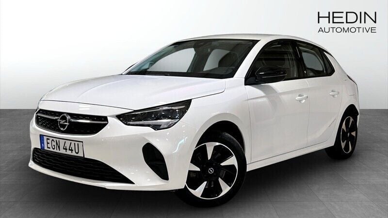Vit (white) Begagnad 2022 Opel Corsa-e Design Edition Halvkombi | 179 900 kr (Bra pris) - Bild 1/4