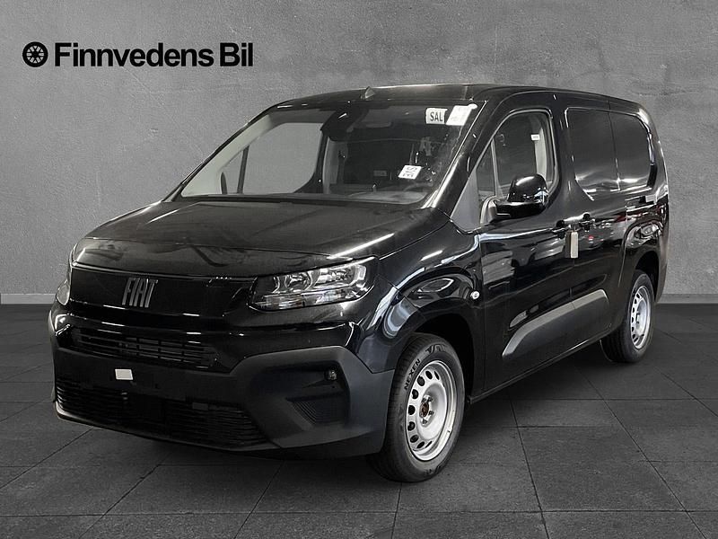 Svart Ny 2025 Fiat Doblò Minibuss | 338 000 kr - Bild 1/4