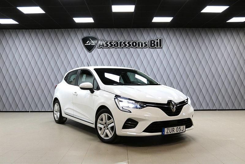 Vit Begagnad 2022 Renault Clio V Zen Halvkombi | 189 900 kr (Marknadspris) - Bild 1/4