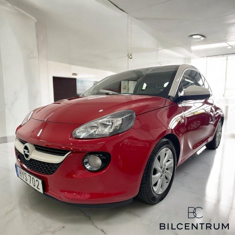Röd Begagnad 2016 Opel Adam Halvkombi | 49 900 kr - Bild 1/4