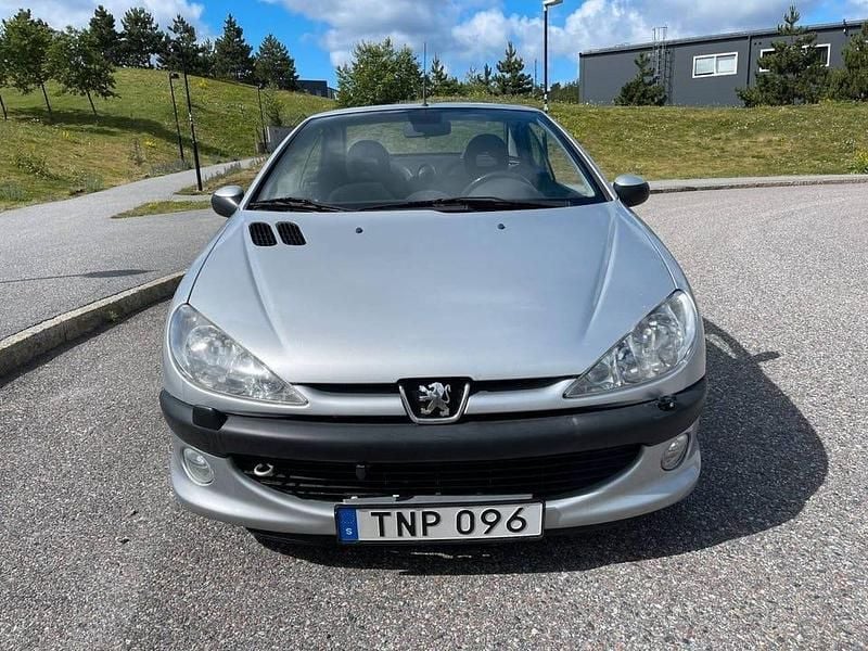 Begagnad Peugeot 206 CC 136 HK (100 kW) 2002 Ljusgrå Cab