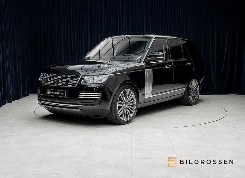 Svart Begagnad 2018 Land Rover Range Rover Autobiography SUV | 749 900 kr - Bild 1/4