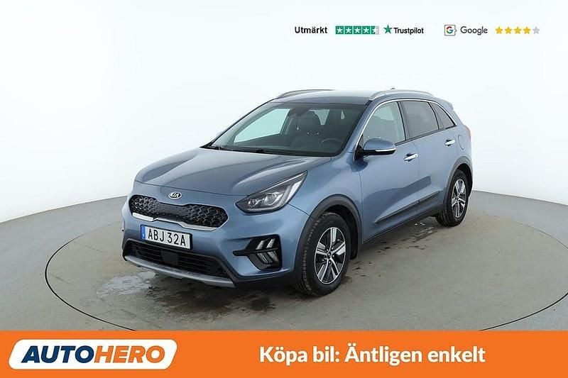 Blå Begagnad 2020 Kia Niro Advance SUV | 209 000 kr (Marknadspris) - Bild 1/4