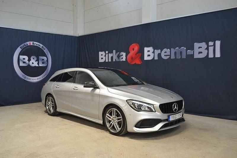 Silver Begagnad 2017 Mercedes CLA200 AMG Kombi | 204 900 kr (Marknadspris) - Bild 1/4