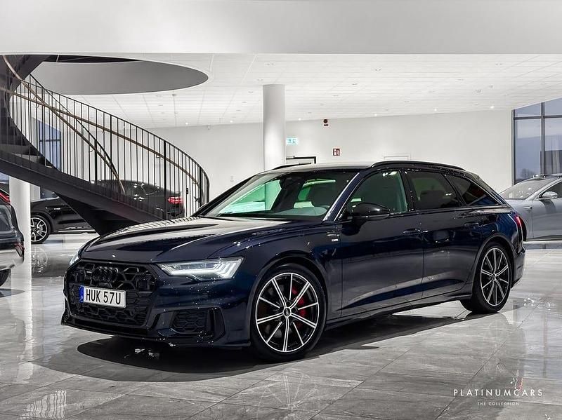 Blå Begagnad 2024 Audi A6 S-Line Kombi | 539 000 kr (Marknadspris) - Bild 1/4