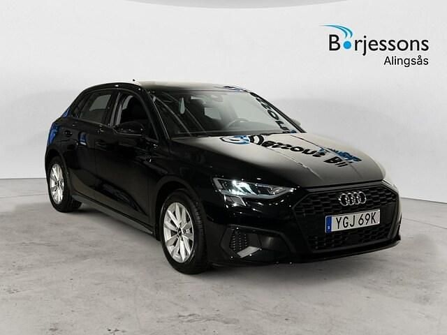Begagnad Audi A3 Proline 151 HK (111 kW) 2022 Svart Sedan