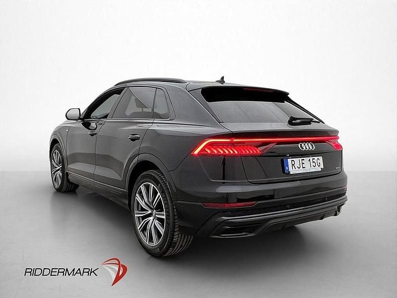 Begagnad Audi Q8 S-Line 286 HK (210 kW) 2019 Svart SUV