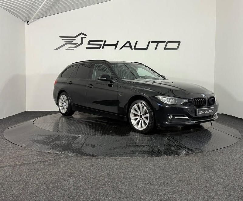 Begagnad BMW 320 Sport Line 184 HK (135 kW) 2014 Svart Kombi